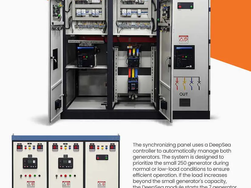 Industrial low-voltage power distribution installation